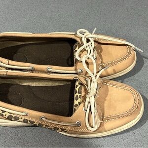 Womens Cheetah Sperrys